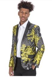 Tuxedo Suit - Floral