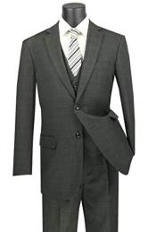  Suit - Windowpane Suit