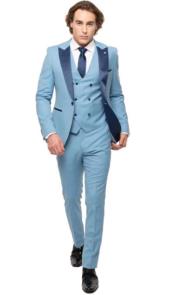Dusty Blue Suit
