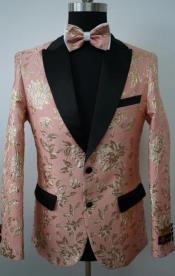 Rose gold suit