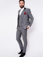  Tweed Suit - Grey