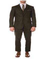  Tweed Suit - Green