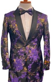  Prom Tuxedo in Purple