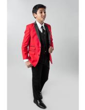  + Boys Red Suit