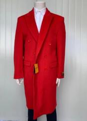  Coat - Long Red