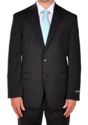 Mix And Match Suits 2 Buttons Men Suit Separates Black Pinstripe Dress Suit Separates Portly CUT Exe