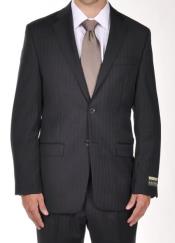 Mix And Match Suits 2 Buttons Men Suit Separates Dark Navy Pinstripe Dress Suit