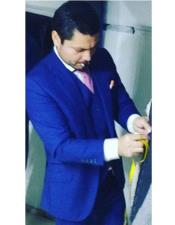 Mix And Match Suits Men's Suit Separates Royal Blue Suit