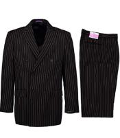 1920s Gangster Custom - Bold Gangster Pinstripe Suit