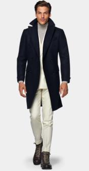  Wool and Cashmere Overcoat