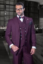  Burgundy Suit - Old