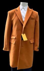 Wool Fashion Overcoat -