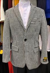  - 100% Wool Houndstooth