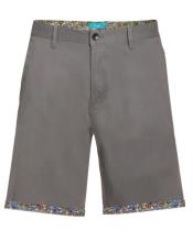  Grey Chino Shorts