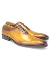  Calfskin Leather Toned Oxfords