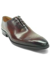  Calfskin Leather Toned Oxfords