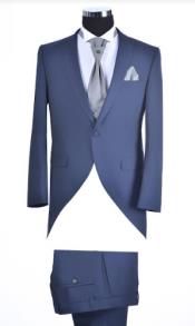  Blue Morning Suit With