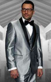  Tuxedo Vested Suit -