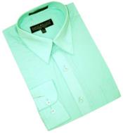 Wedding Shirts For Groom - Groomsmen Dress Shirt Mint Green