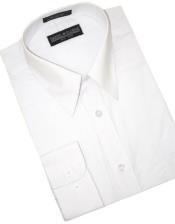 Wedding Shirts For Groom - Groomsmen Dress Shirt White