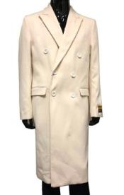  Overcoat - White Topcoat