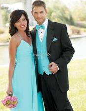  - Teal Prom Suits