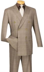 Cheap Plus Size Mens Tan Suit For Big Men Online - Big and Tall Sizes