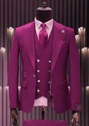  Suit With Gold Buttons