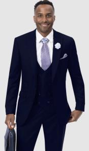  Button Peak Lapel Suit