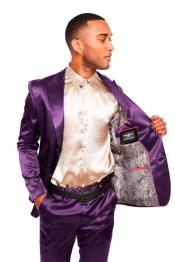  - Shiny Purple Suit