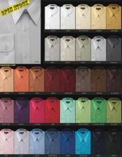  Dress Shirts (Colors :